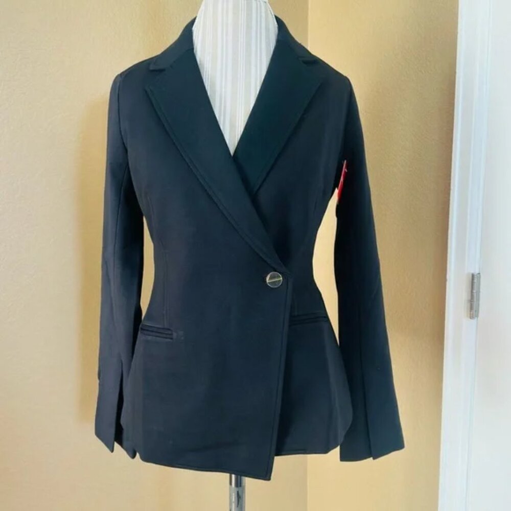 SPANX Black Double-Breasted Blazer - Picture 7 of 13